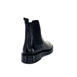 Basic|Bottines<398-ivoire Bottines Chelsea Ivoire 4989 Alexis Cuir Noir