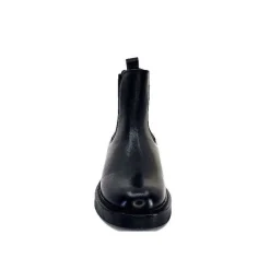 Basic|Bottines<398-ivoire Bottines Chelsea Ivoire 4989 Alexis Cuir Noir