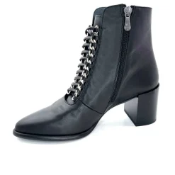 Soirée|Féminin<Dansi Bottines 6104 Cuir Noir