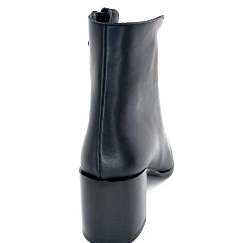 Soirée|Féminin<Dansi Bottines 6104 Cuir Noir