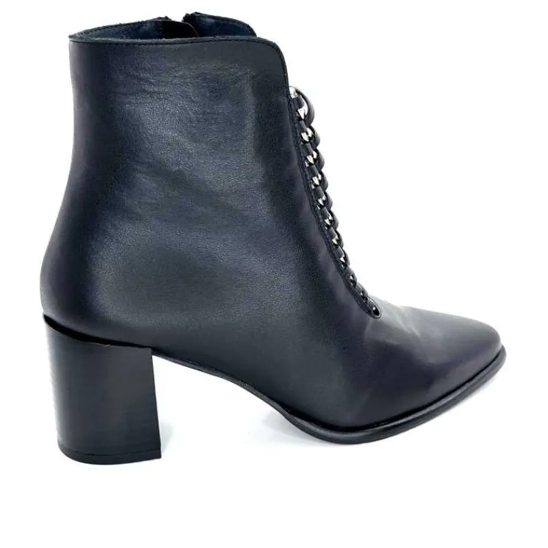 Soirée|Féminin<Dansi Bottines 6104 Cuir Noir