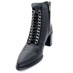 Soirée|Féminin<Dansi Bottines 6104 Cuir Noir