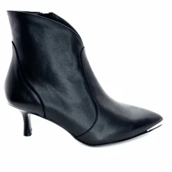 Talon|Elégant<Dansi Bottines 7063 Cuir Noir