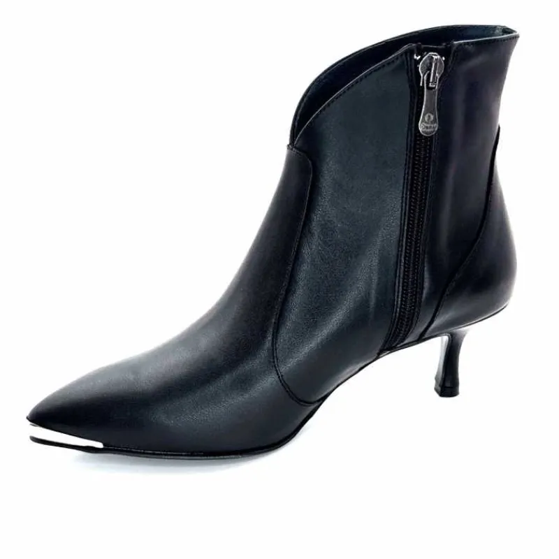 Talon|Elégant<Dansi Bottines 7063 Cuir Noir