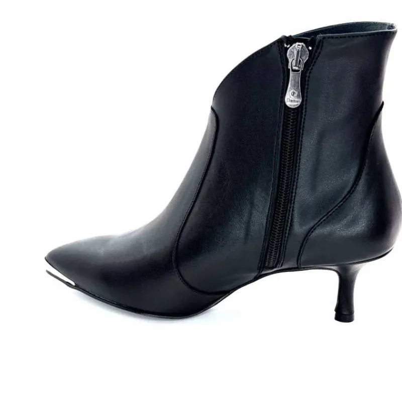 Talon|Elégant<Dansi Bottines 7063 Cuir Noir