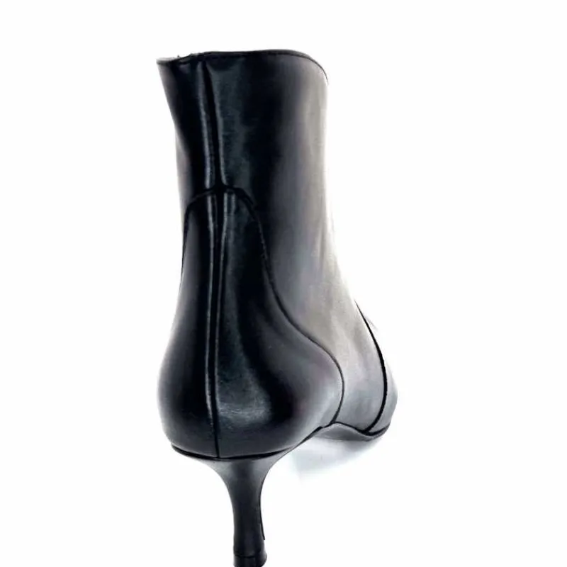 Talon|Elégant<Dansi Bottines 7063 Cuir Noir