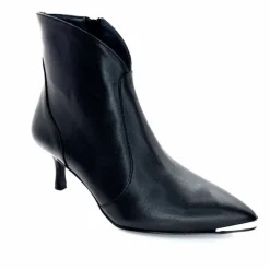 Talon|Elégant<Dansi Bottines 7063 Cuir Noir