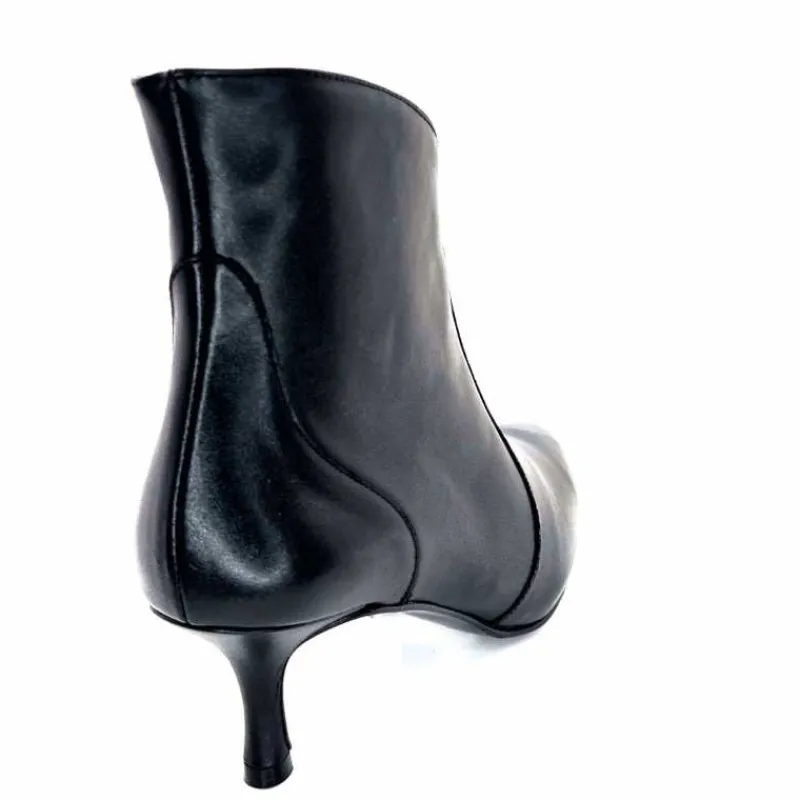 Talon|Elégant<Dansi Bottines 7063 Cuir Noir