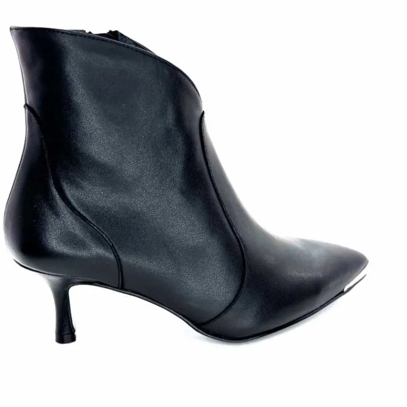 Talon|Elégant<Dansi Bottines 7063 Cuir Noir