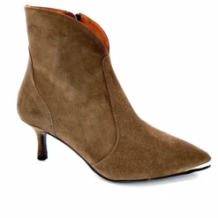 Elégant|Bottines<Dansi Bottines 7063 Daim Sable Camel