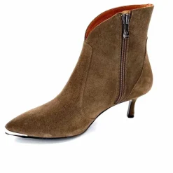 Elégant|Bottines<Dansi Bottines 7063 Daim Sable Camel
