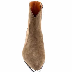 Elégant|Bottines<Dansi Bottines 7063 Daim Sable Camel