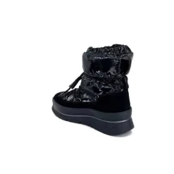 Neige|Montagne<Ivoire0174a Bottines de Neige Ivoire 8666 Textile Noir