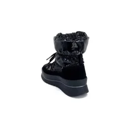 Neige|Montagne<Ivoire0174a Bottines de Neige Ivoire 8666 Textile Noir