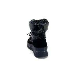 Neige|Montagne<Ivoire0174a Bottines de Neige Ivoire 8666 Textile Noir