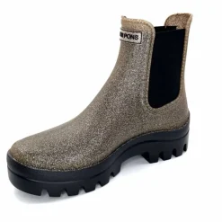 Neige|Bottines<Toni Pons Bottines De Pluie Galgary Gris Pailleté GrisFoncé