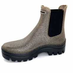 Neige|Bottines<Toni Pons Bottines De Pluie Galgary Gris Pailleté GrisFoncé