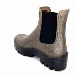 Neige|Bottines<Toni Pons Bottines De Pluie Galgary Gris Pailleté GrisFoncé