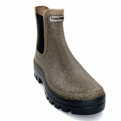 Neige|Bottines<Toni Pons Bottines De Pluie Galgary Gris Pailleté GrisFoncé