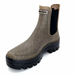 Neige|Bottines<Toni Pons Bottines De Pluie Galgary Gris Pailleté GrisFoncé