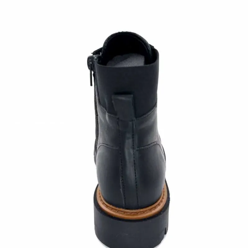 Masculin|Elégant<Ivoire0351a Bottines Derby Ivoire 2546056 Cuir Noir