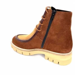 Elégant|Masculin<Ivoire0330 Bottines Derby Ivoire 364 Daim Marron