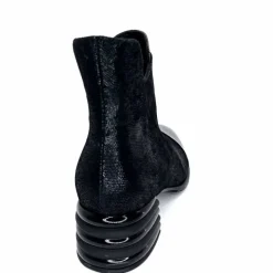 Fantaisie<Elue Par Nous Bottines Maculotte Cuir Irisé Vernis Noir