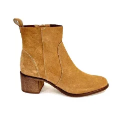 Basic|Bottines Eté<Ivoire0104a Bottines Eté Ivoire A53368 Daim Tan Camel