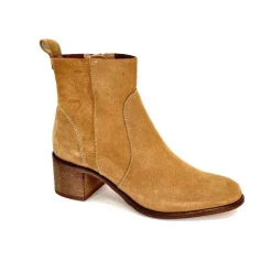 Basic|Bottines Eté<Ivoire0104a Bottines Eté Ivoire A53368 Daim Tan Camel