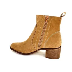 Basic|Bottines Eté<Ivoire0104a Bottines Eté Ivoire A53368 Daim Tan Camel