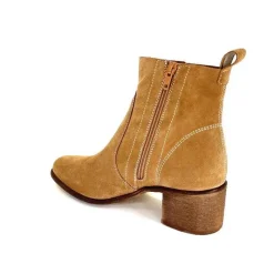 Basic|Bottines Eté<Ivoire0104a Bottines Eté Ivoire A53368 Daim Tan Camel