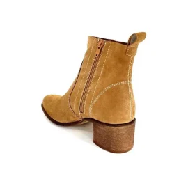 Basic|Bottines Eté<Ivoire0104a Bottines Eté Ivoire A53368 Daim Tan Camel