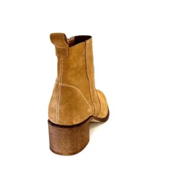 Basic|Bottines Eté<Ivoire0104a Bottines Eté Ivoire A53368 Daim Tan Camel