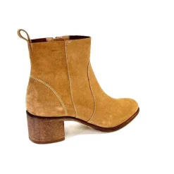 Basic|Bottines Eté<Ivoire0104a Bottines Eté Ivoire A53368 Daim Tan Camel