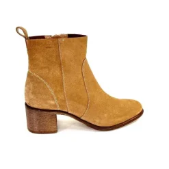 Basic|Bottines Eté<Ivoire0104a Bottines Eté Ivoire A53368 Daim Tan Camel