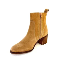 Basic|Bottines Eté<Ivoire0104a Bottines Eté Ivoire A53368 Daim Tan Camel