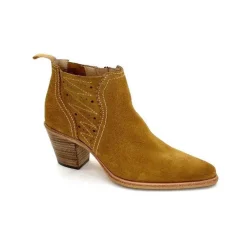 Féminin|Bottines<Muratti Bottines Eté S1382a Ropars Daim Whisky Camel