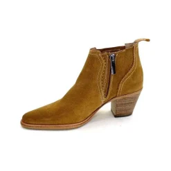 Féminin|Bottines<Muratti Bottines Eté S1382a Ropars Daim Whisky Camel