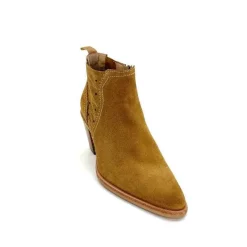 Féminin|Bottines<Muratti Bottines Eté S1382a Ropars Daim Whisky Camel