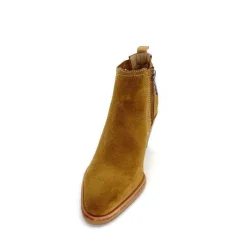 Féminin|Bottines<Muratti Bottines Eté S1382a Ropars Daim Whisky Camel