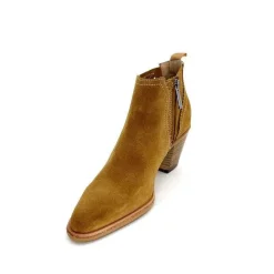 Féminin|Bottines<Muratti Bottines Eté S1382a Ropars Daim Whisky Camel