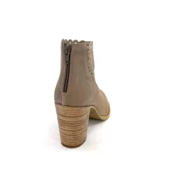 Fantaisie|Bottines Eté<Myma Bottines Eté 7750 Chèvre Velour Taupe