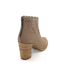 Fantaisie|Bottines Eté<Myma Bottines Eté 7750 Chèvre Velour Taupe
