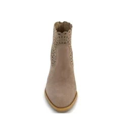 Fantaisie|Bottines Eté<Myma Bottines Eté 7750 Chèvre Velour Taupe