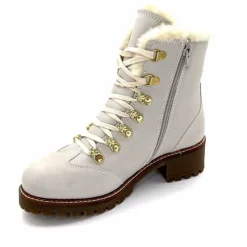 Neige|Montagne<gemilli sarl - hooper Bottines Fourées Hooper Shoes Albe Cuir Panna Crème