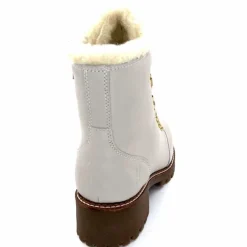 Neige|Montagne<gemilli sarl - hooper Bottines Fourées Hooper Shoes Albe Cuir Panna Crème