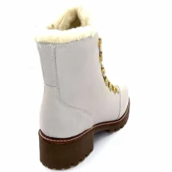 Neige|Montagne<gemilli sarl - hooper Bottines Fourées Hooper Shoes Albe Cuir Panna Crème