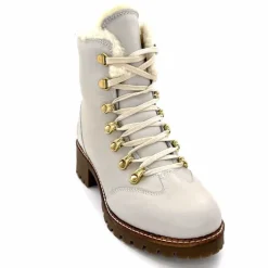 Neige|Montagne<gemilli sarl - hooper Bottines Fourées Hooper Shoes Albe Cuir Panna Crème