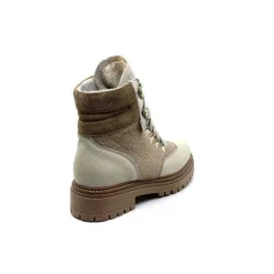 Neige|Montagne<Elena Bottines Fourrées 37044 Cuir Crème Beige