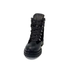Neige|Montagne<Elena Bottines Fourrées 37044 Cuir Noir